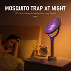 5 In 1 Fast Charging Racket Kill Fly Bug Safety Insulated Battery Powered Lamp ABS Adjustable Electric Mosquito Swatter - Campify Life