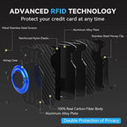 Aluminum Alloy With Airtag Wallet Men's Ultra-thin Tracker - Campify Life