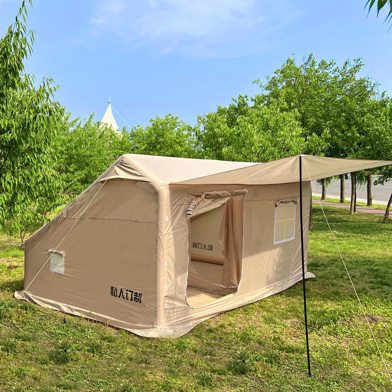 Outdoor Camping Inflatable Cotton Tents Quick-open And Free To Build - Campify Life