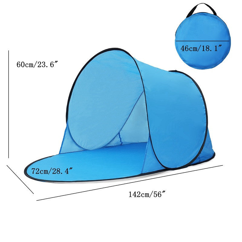 Beach Tent Sun Protection Single Layer Tent - Campify Life