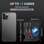 Aluminum Alloy With Airtag Wallet Men's Ultra-thin Tracker - Campify Life