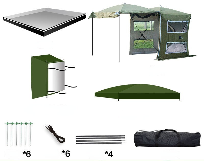 Self-driving Tour In Tents Beside The Car - Campify Life