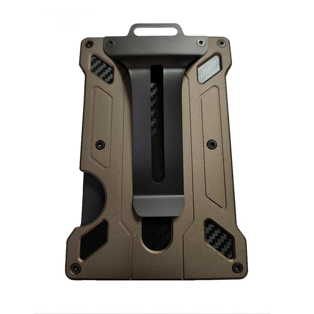 Aluminum Alloy Card Wrapped Metal Wallet - Campify Life